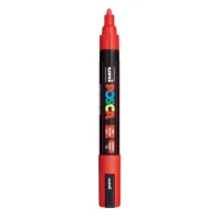Posca PC-5M Verfstift Rood - Acrylmarker Medium