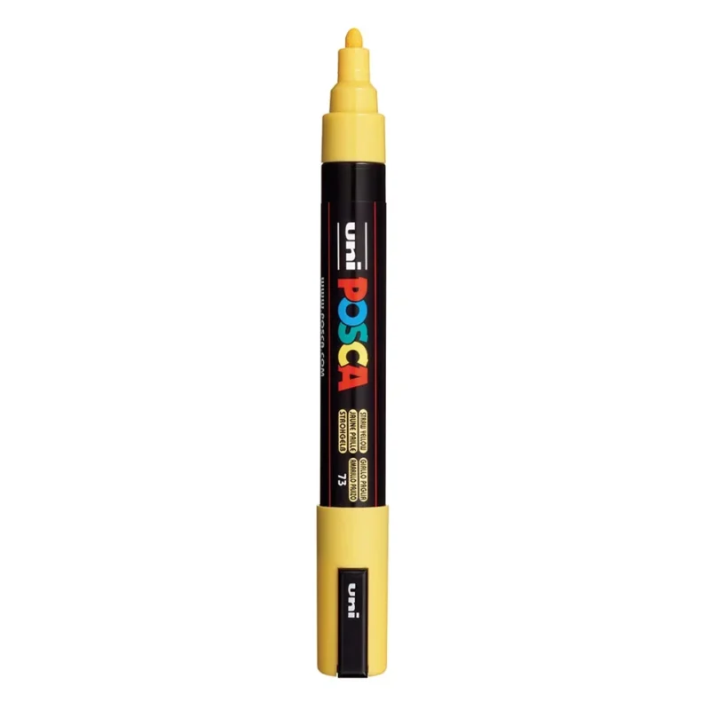 Posca PC-5M Verfstift Stro Geel - Acrylmarker Medium