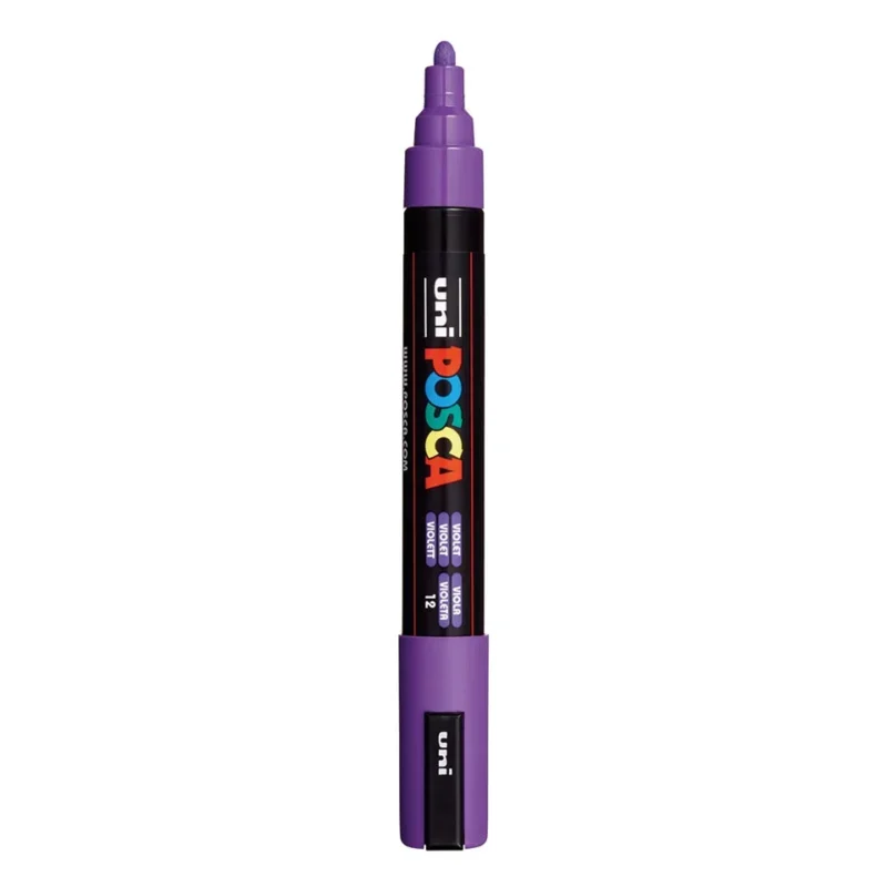 Posca PC-5M Verfstift Violet - Acrylmarker Medium