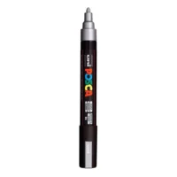 Posca PC-5M Verfstift Zilver - Acrylmarker Medium