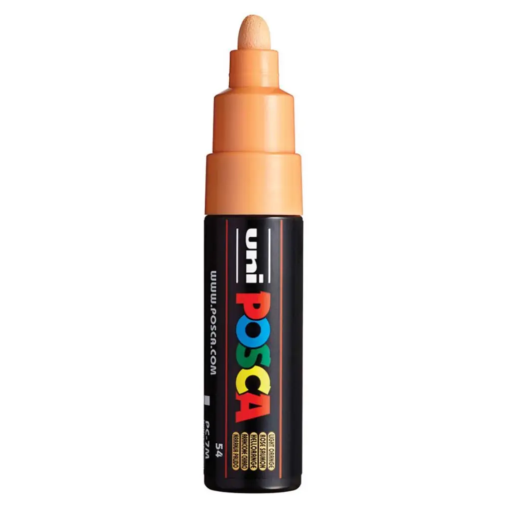 Posca PC-7M Verfstift Licht Oranje - Acrylmarker 5mm