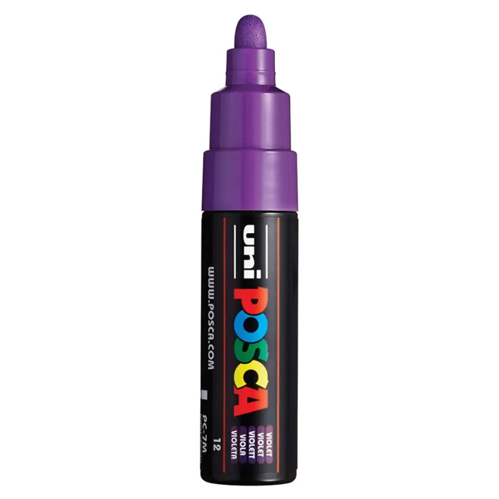 Posca PC-7M Verfstift Violet - Acrylmarker 5mm