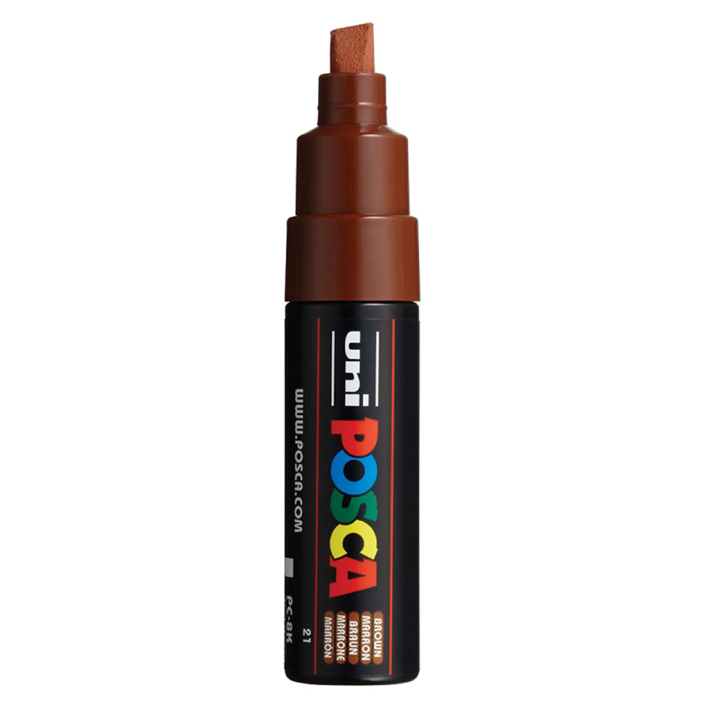 Posca PC-8K Verfstift Bruin - Acrylmarker 8mm
