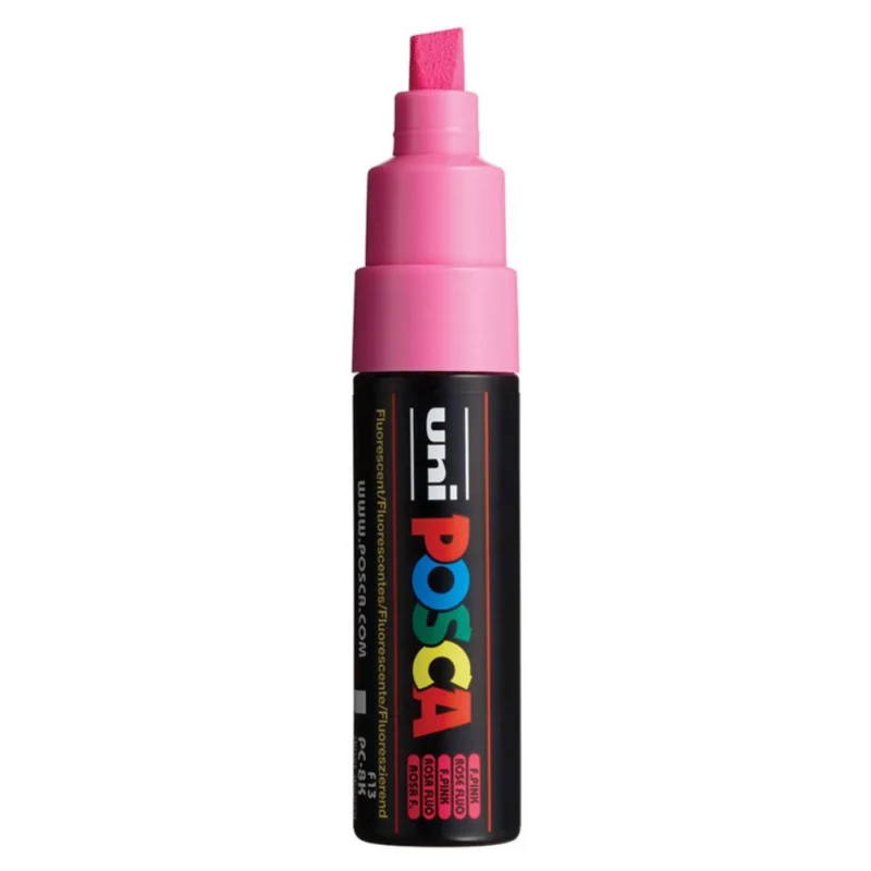 Posca PC-8K Verfstift Fluo Roze - Acrylmarker 8mm