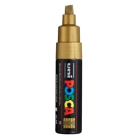 Posca PC-8K Verfstift Goud - Acrylmarker 8mm