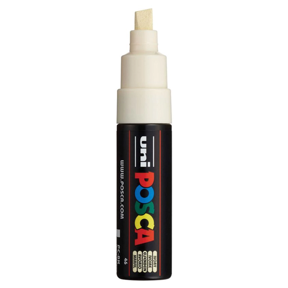 Posca PC-8K Verfstift Ivoor - Acrylmarker 8mm