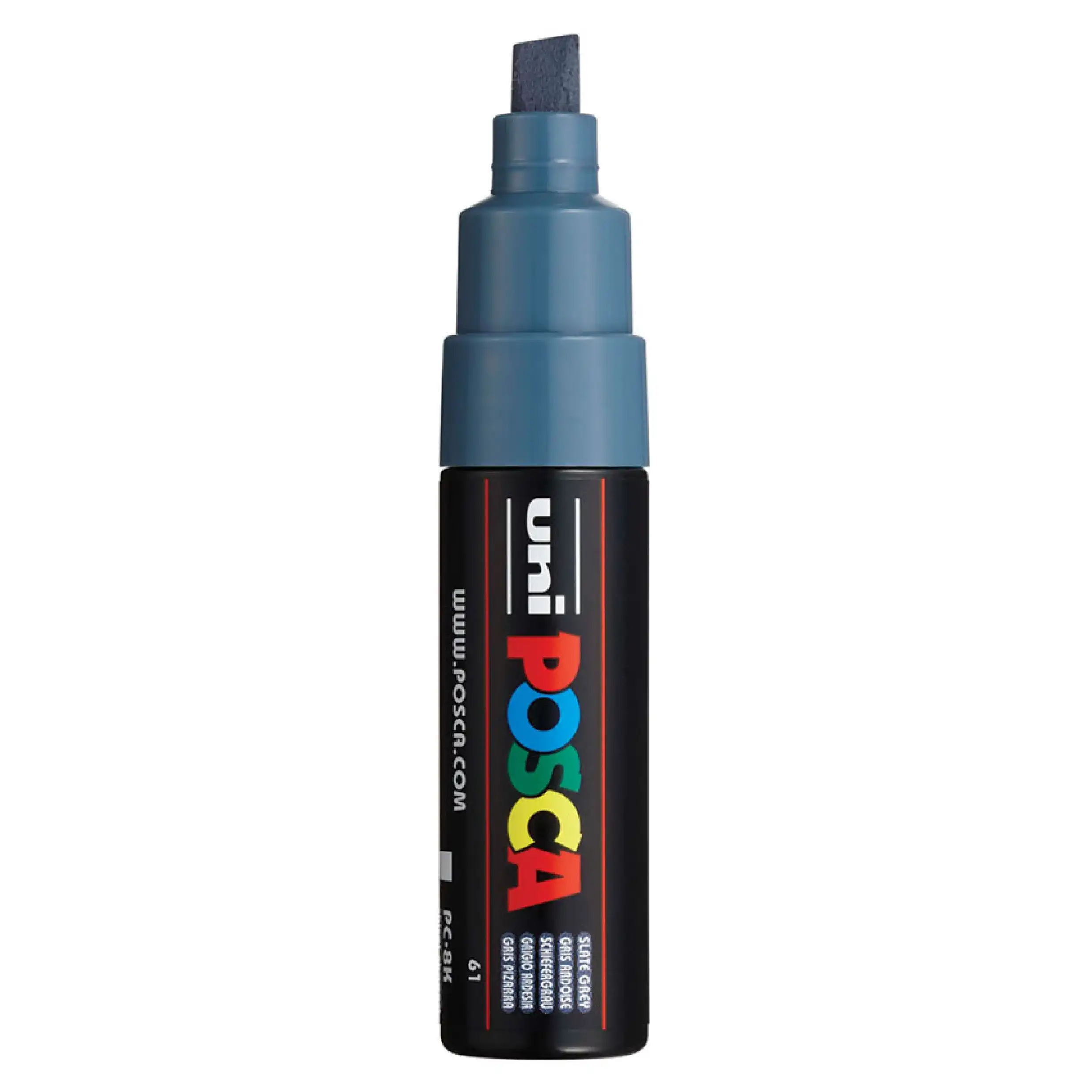 Posca PC-8K Verfstift Leisteen Grijs - Acrylmarker 8mm