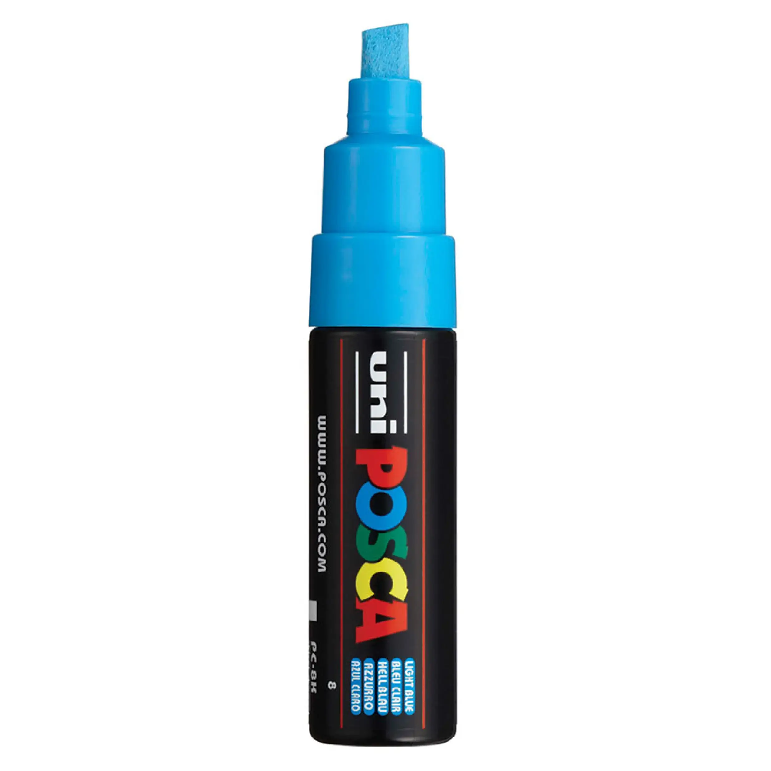 Posca PC-8K Verfstift Licht Blauw - Acrylmarker 8mm