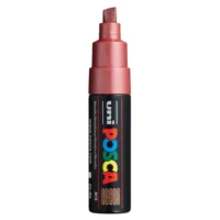 Posca PC-8K Verfstift Metallic Rood - Acrylmarker 8mm