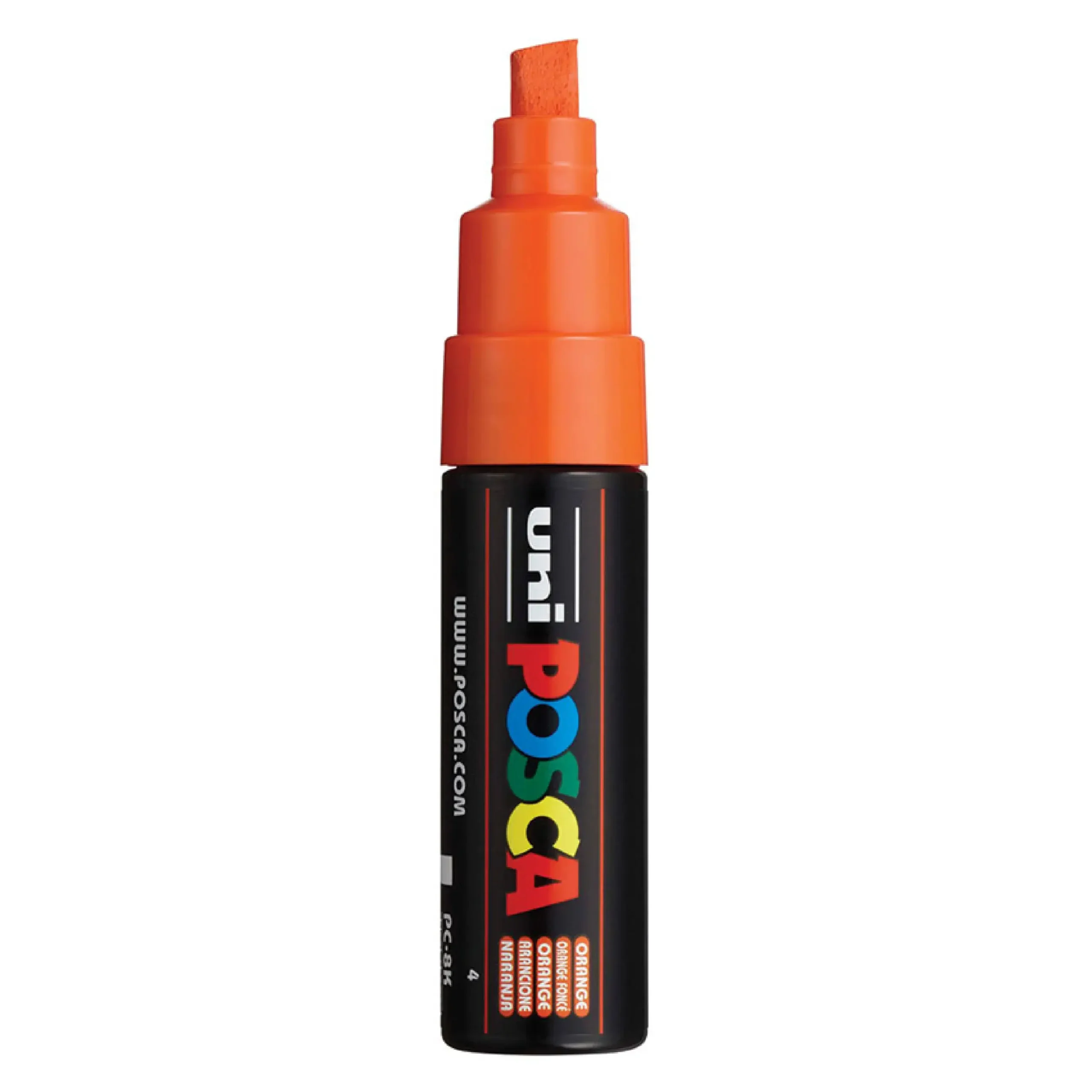 Posca PC-8K Verfstift Oranje - Acrylmarker 8mm