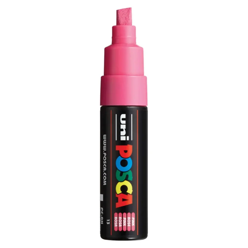 Posca PC-8K Verfstift Roze - Acrylmarker 8mm