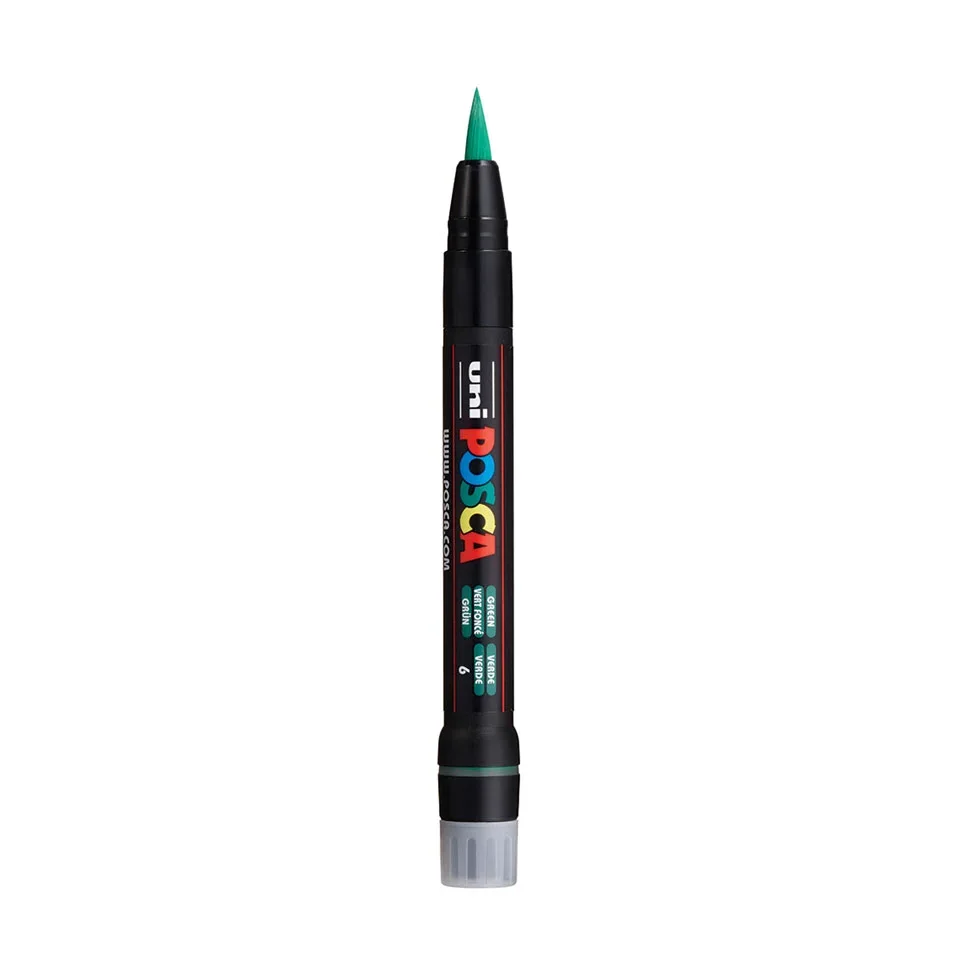 Posca PCF-350 Verfstift Groen - Acrylmarker Brush