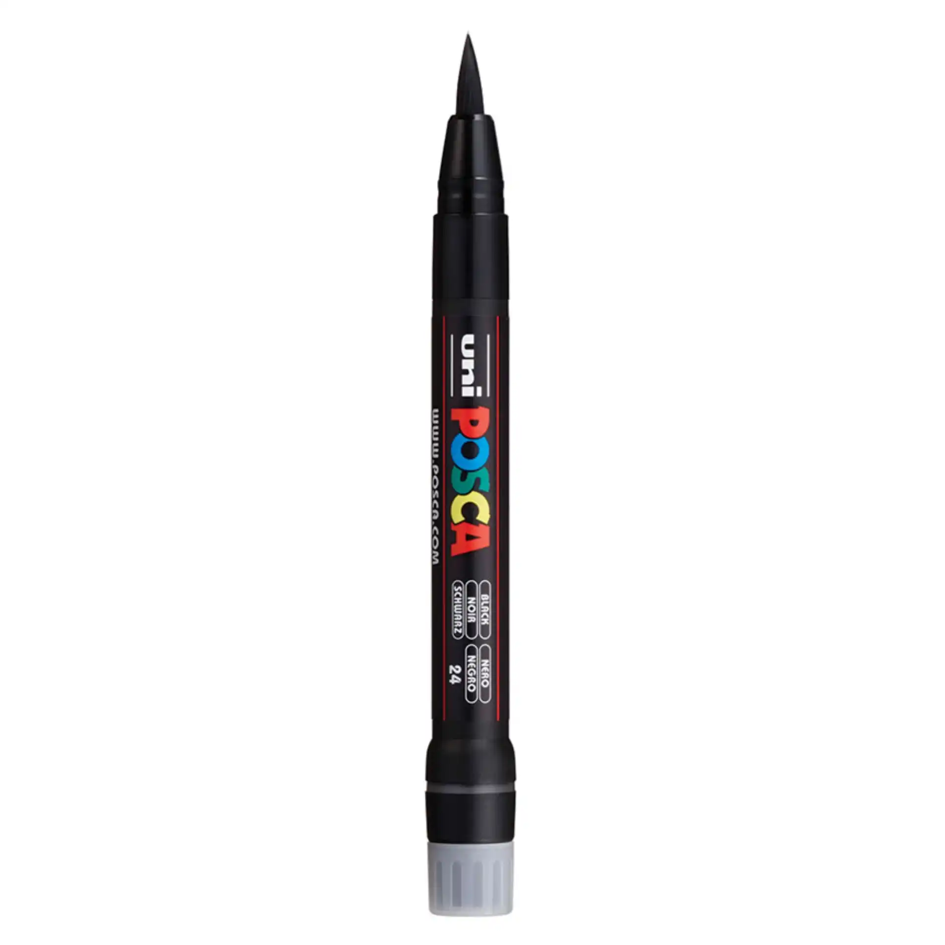 Posca PCF-350 Verfstift Zwart - Acrylmarker Brush
