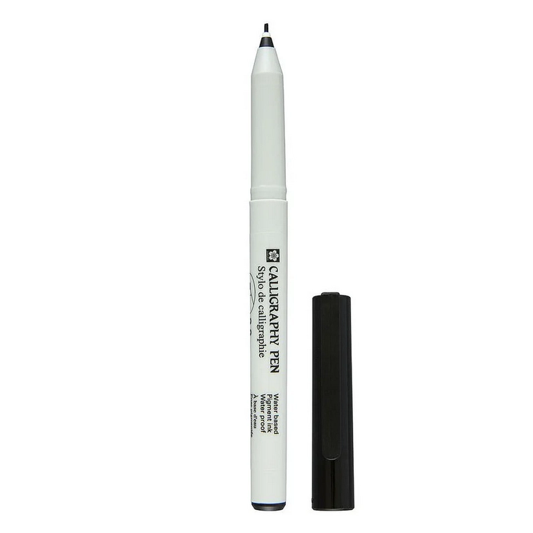 Sakura Calligraphy Pen Zwart - Calligrafiemarker 1 mm