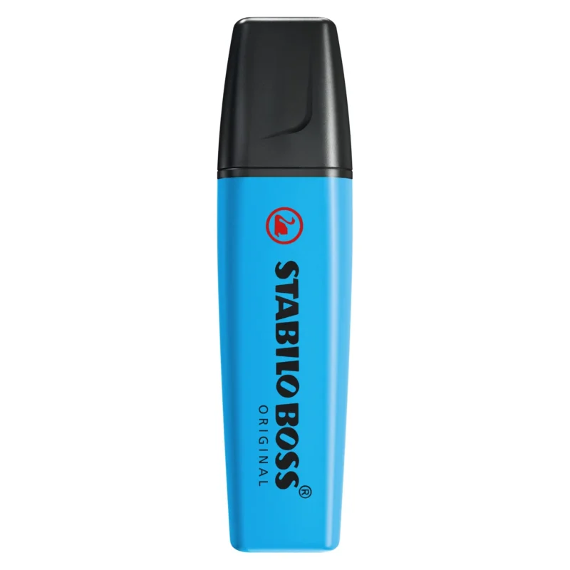 Stabilo BOSS Original Tekstmarker Blauw - Markeerstift 2-5 mm