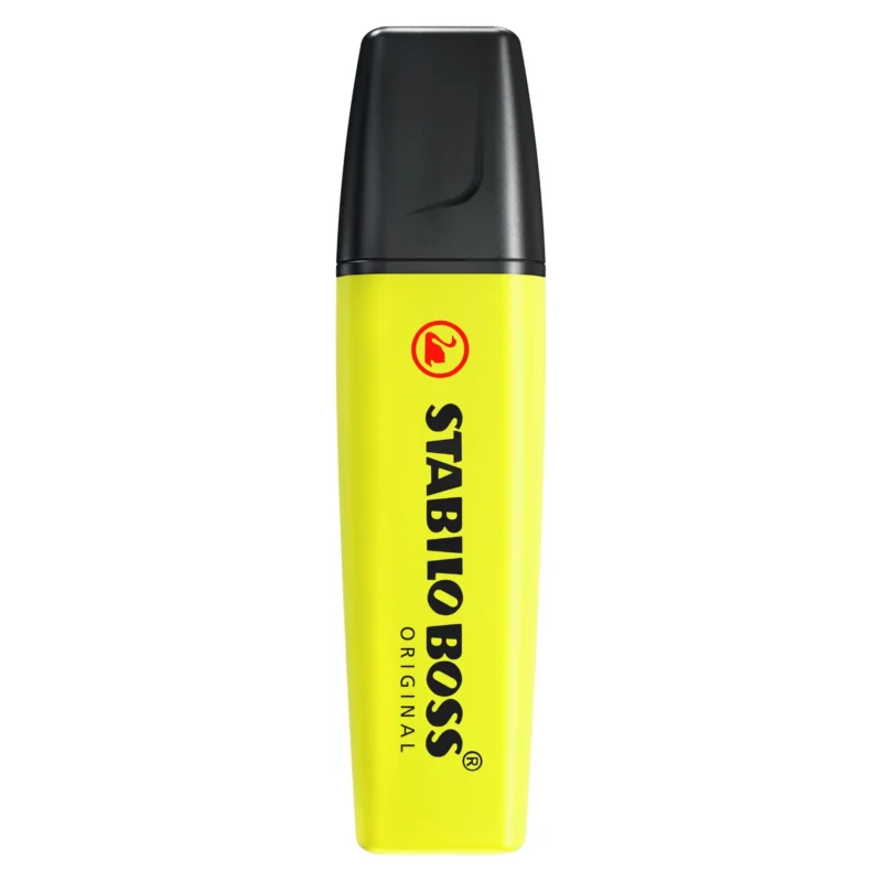 Stabilo BOSS Original Tekstmarker Geel - Markeerstift 2-5 mm