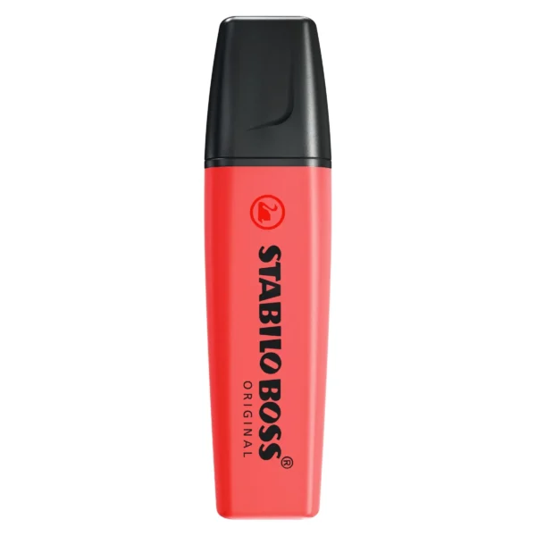 Stabilo BOSS Original Tekstmarker Rood - Markeerstift 2-5 mm