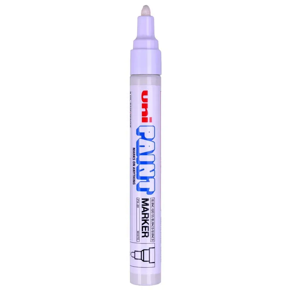 Uni Paint PX-203 Verfstift Wit - Oliebasis Lakmarker 0,8 mm