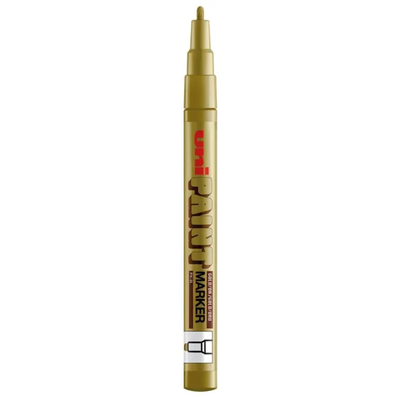 Uni Paint PX-21 Verfstift Goud - Oliebasis Lakmarker 1,2 mm