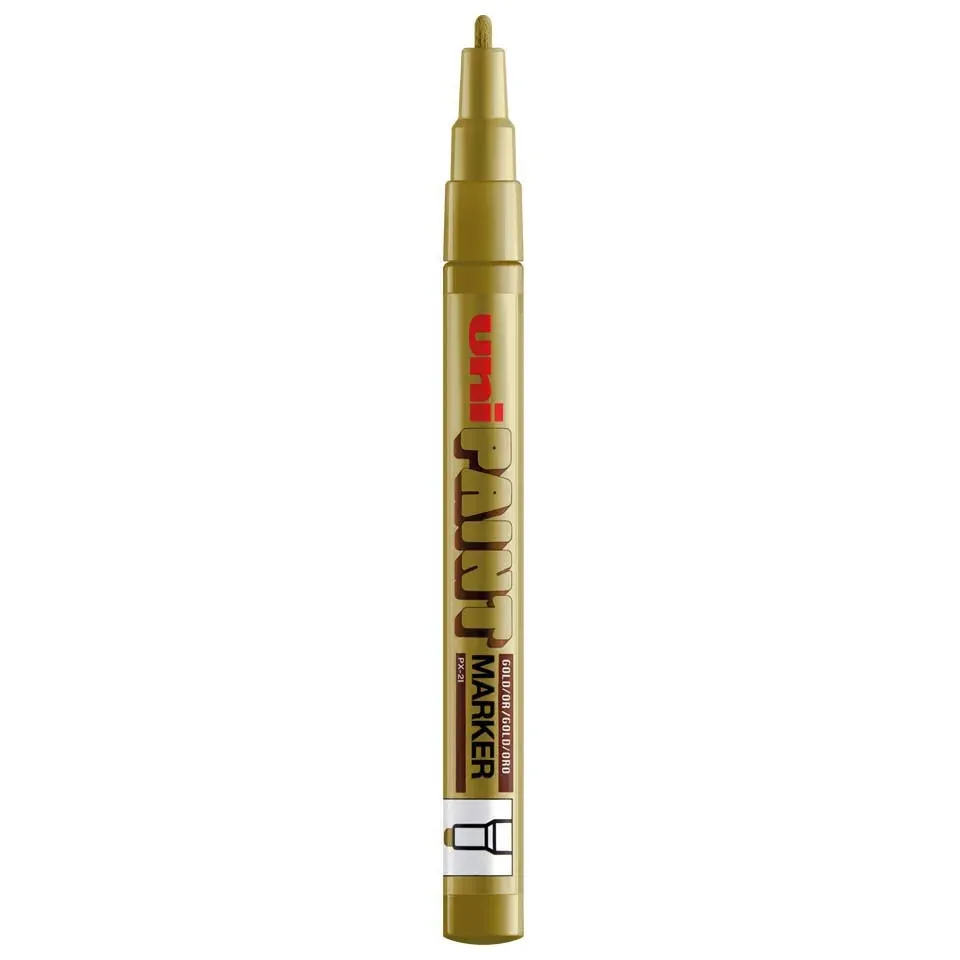 Uni Paint PX-21 Verfstift Goud - Oliebasis Lakmarker 1,2 mm