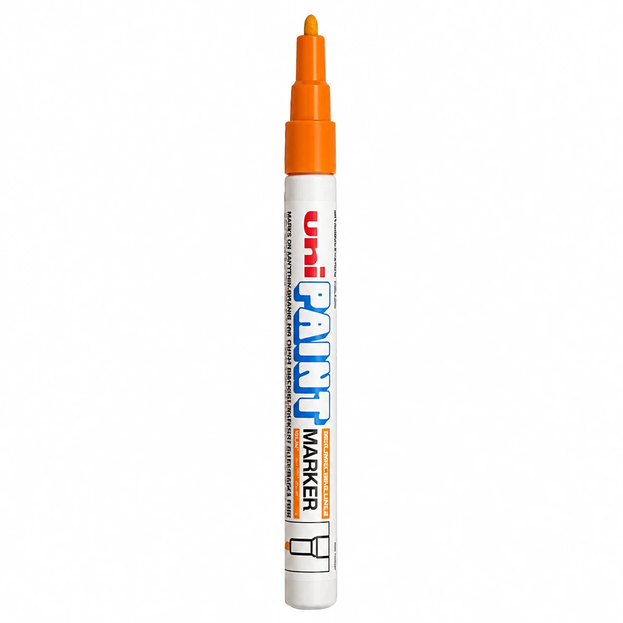 Uni Paint PX-21 Verfstift Oranje - Oliebasis Lakmarker 1,2 mm