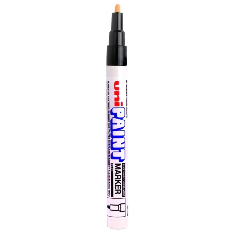 Uni Paint PX-21 Verfstift Zwart - Oliebasis Lakmarker 1,2 mm