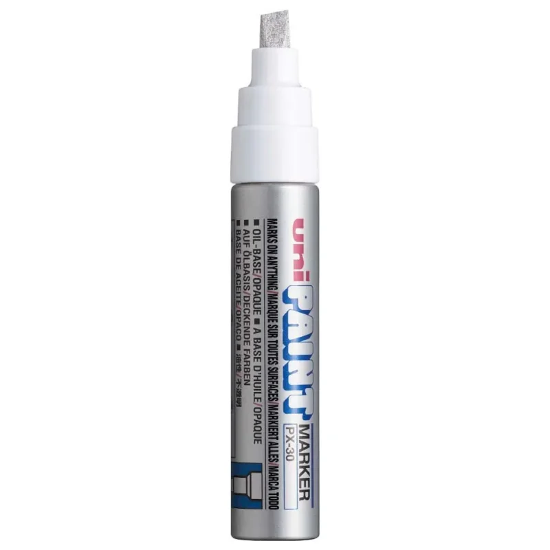 Uni Paint PX-30 Verfstift Zilver - Oliebasis Lakmarker 4-8 mm